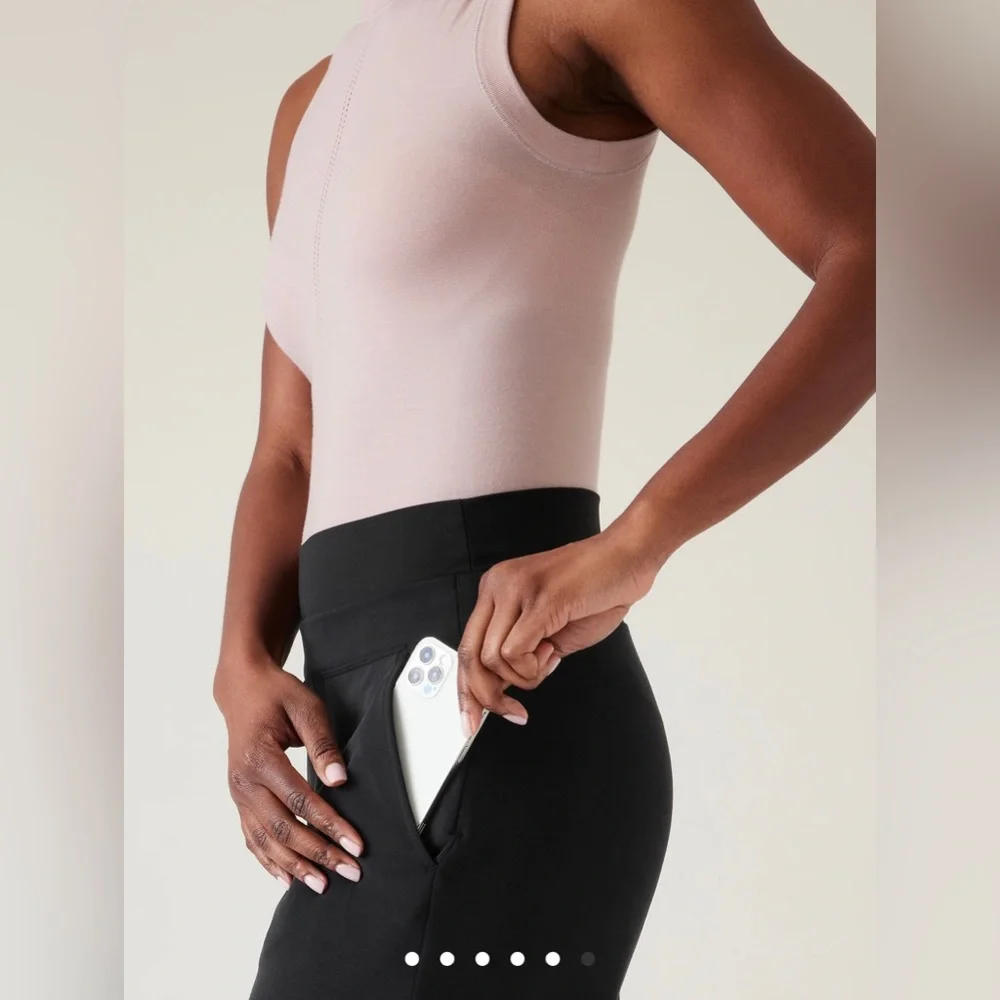 Athleta Seasoft Pant // Black #533653 - Picture 6 of 16